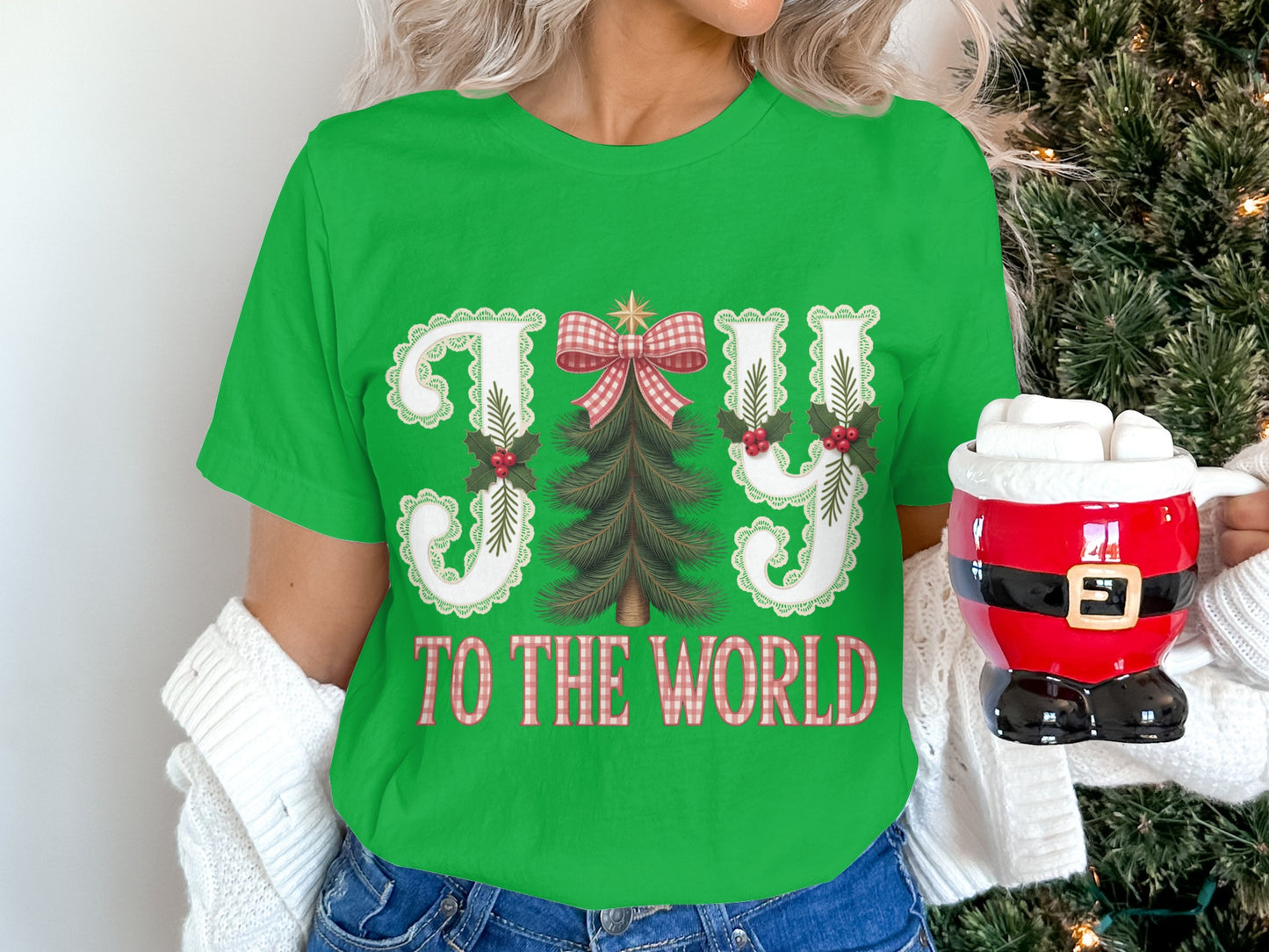 Joy To The World Holiday T-shirt