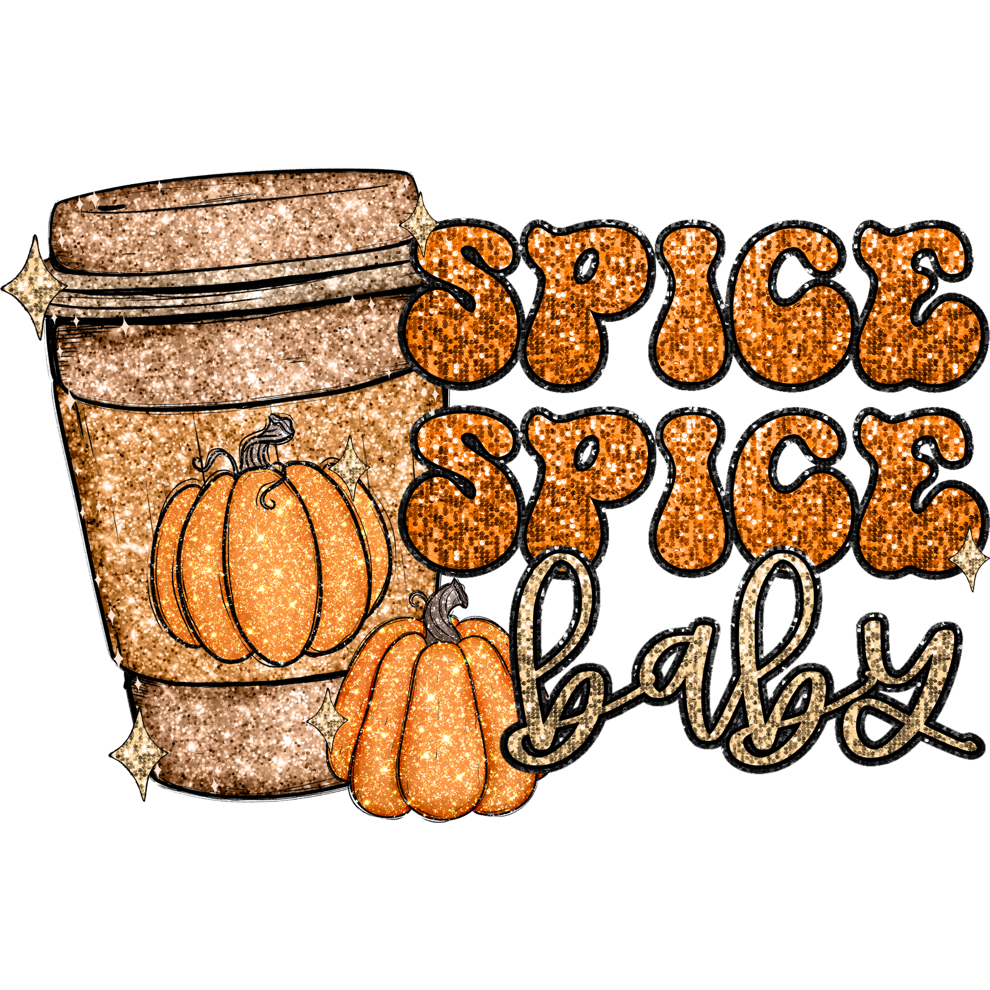 Glittery Spice Spice Baby Coffee Mug product