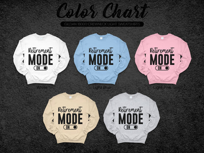 Retirement Mode On Light Sweatshirt Collection