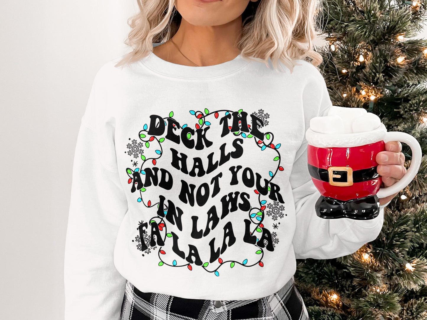 Deck the Halls and Not Your In-Laws Fa La La product