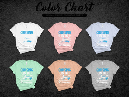 Cruising Into Retirement Graphic Tee Shirts