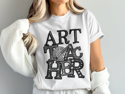 Art Teacher Graphic Tees Perfect for Art Lovers