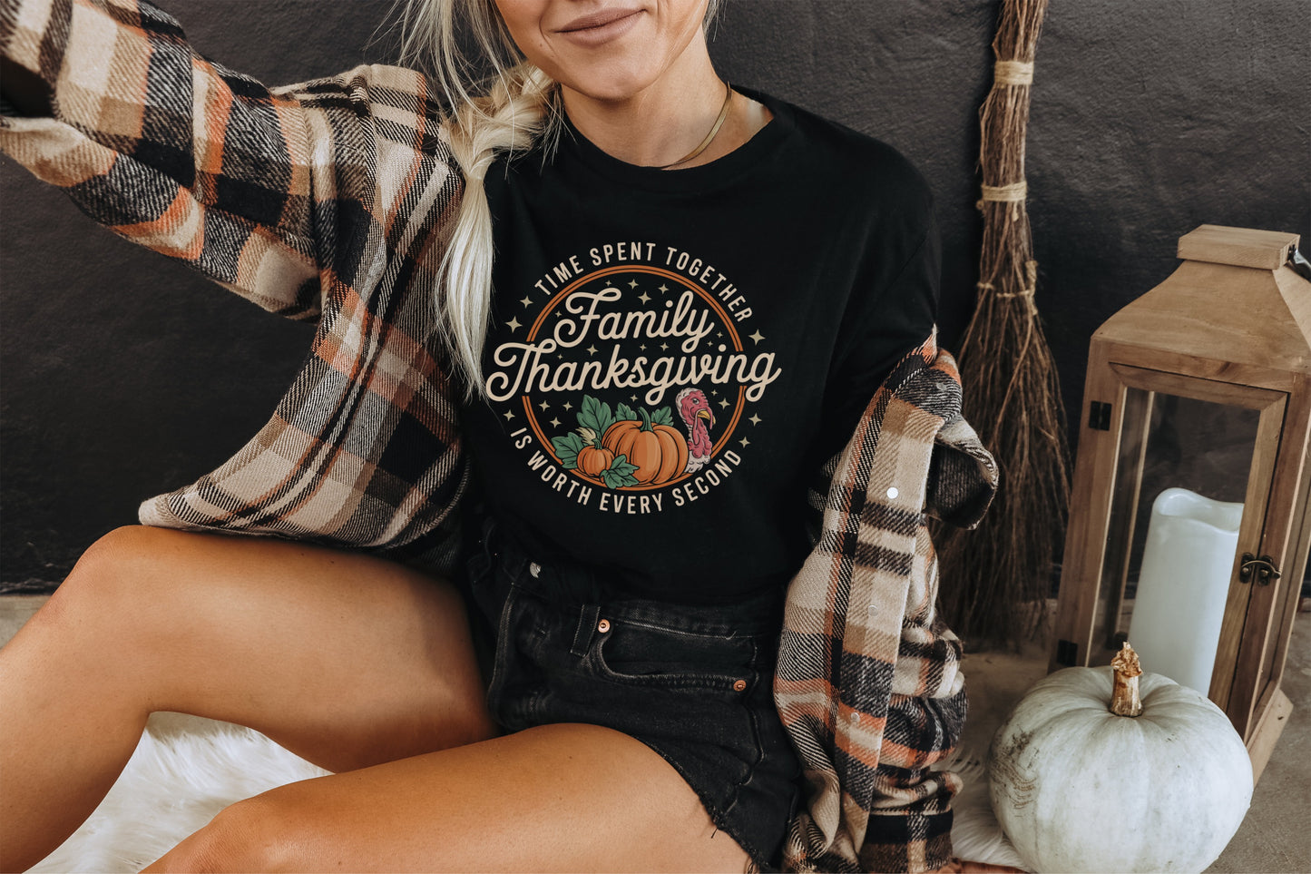 Family Thanksgiving Time Spent Together T-Shirt