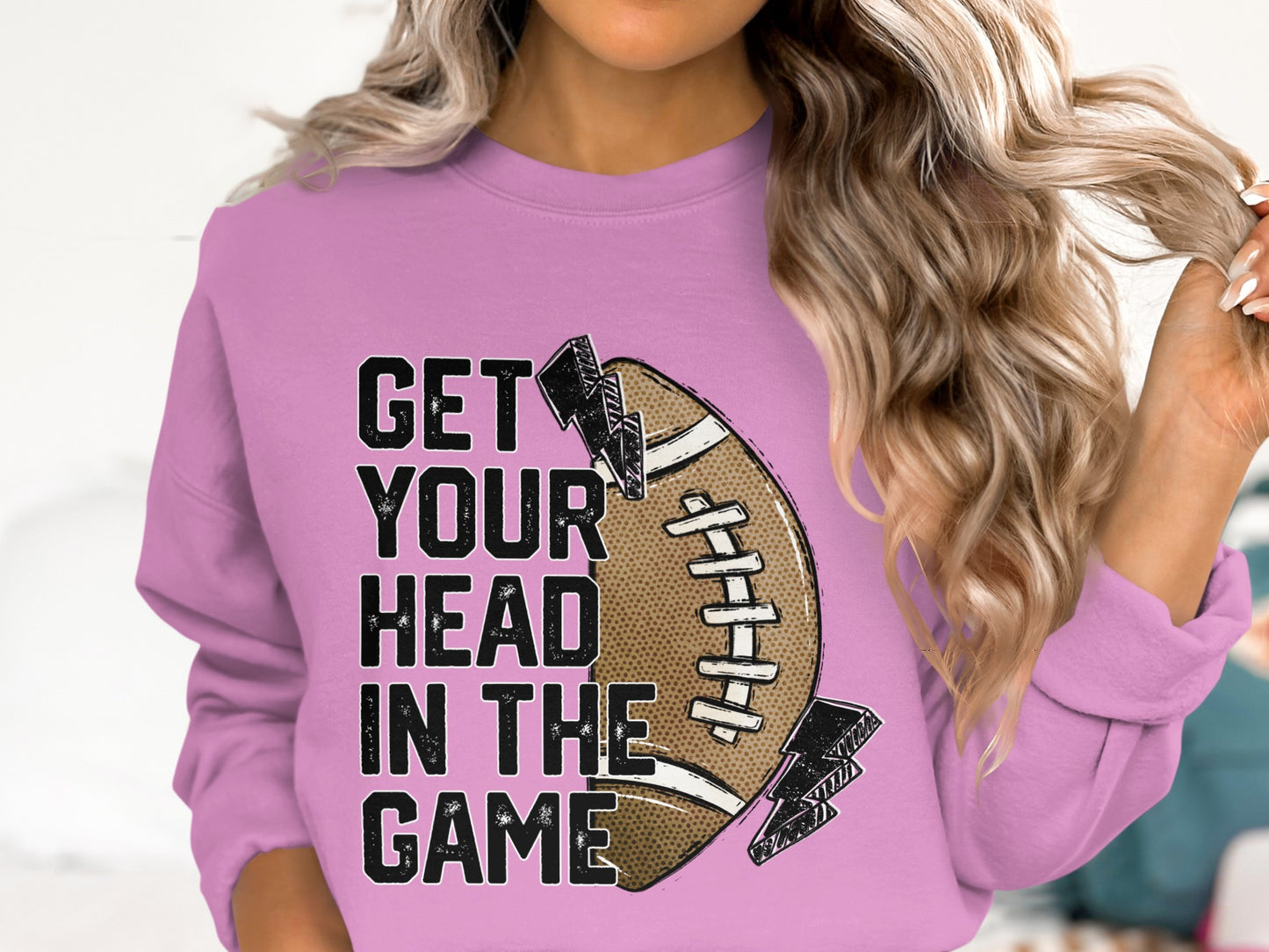 Get Your Head in the Game Graphic Sweatshirt Product
