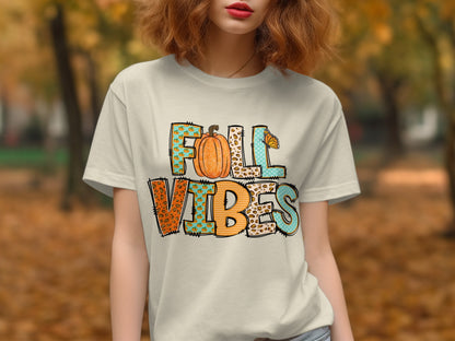 Vibrant Fall Vibes Seasonal Graphic Tee product