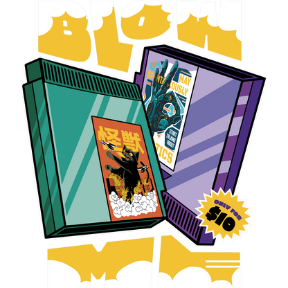 Vintage Comic Book Posters with Discount Offer Artwork