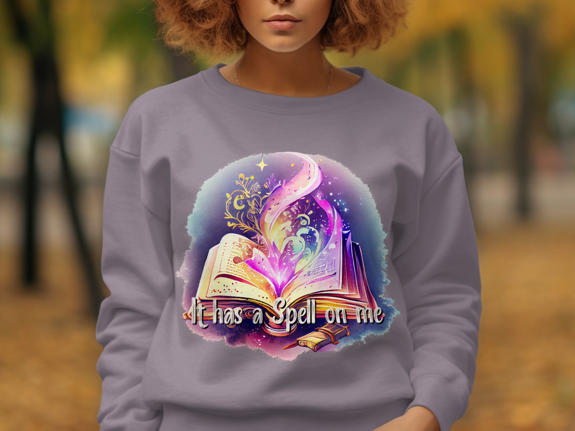 It has a Spell on me Graphic Sweatshirt product