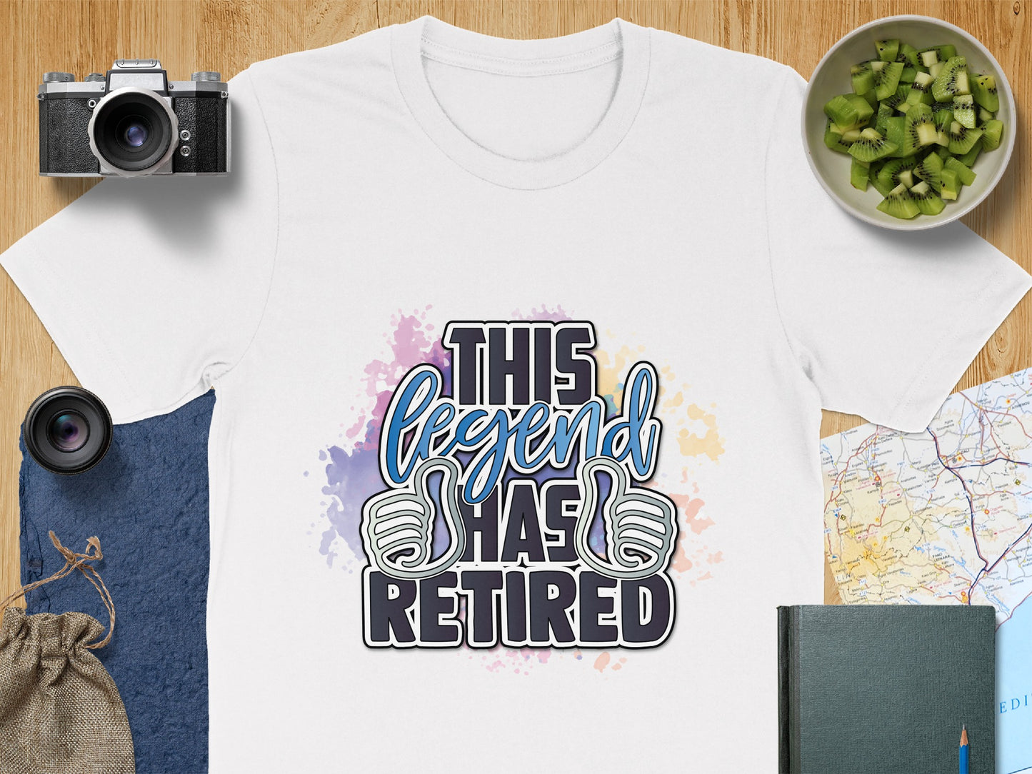 This Legend Has Retired Graphic T-Shirt