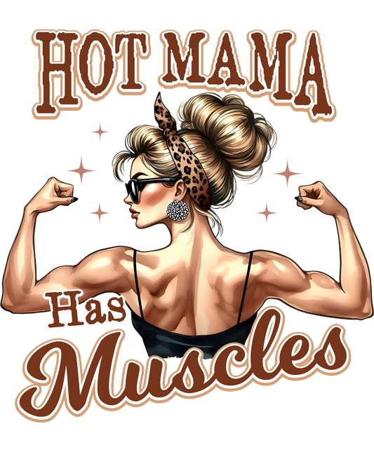 Hot Mama Has Muscles Tank Top Perfect for Fitness