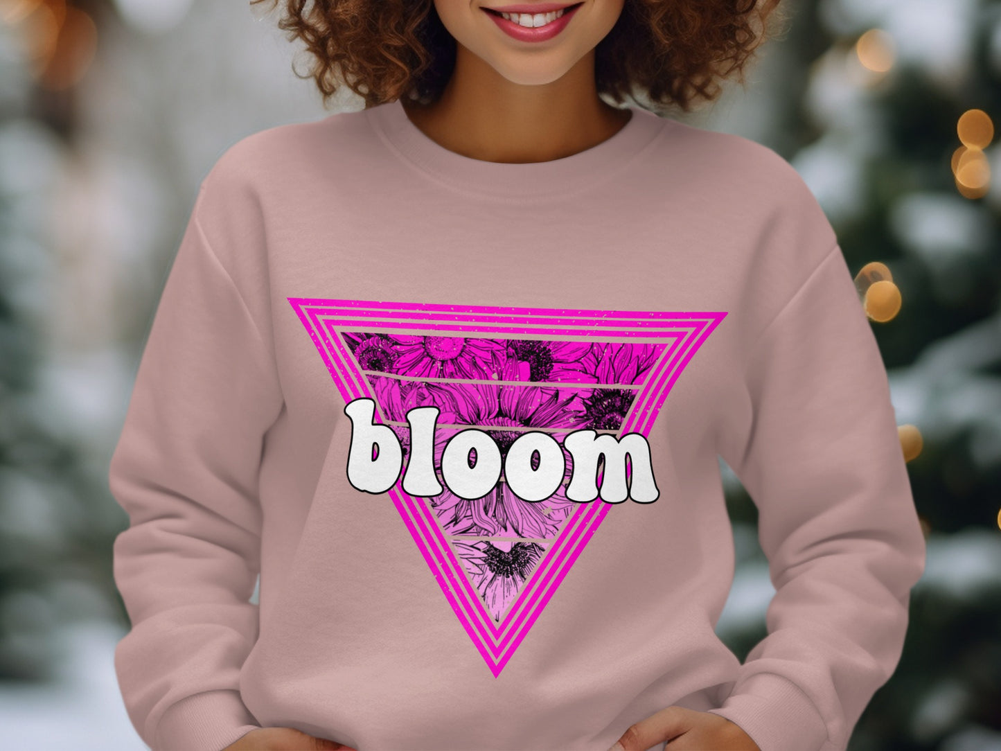 Bloom Graphic Design Sweatshirt Product