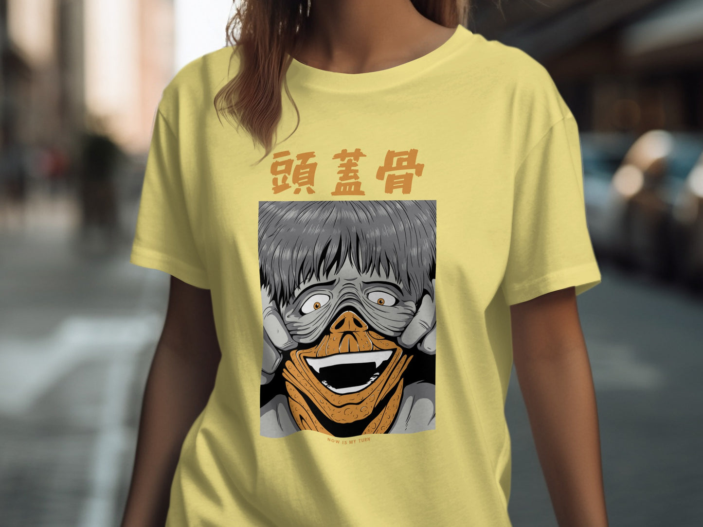 Distinctive Anime Graphic Printed Short Sleeve T-shirt