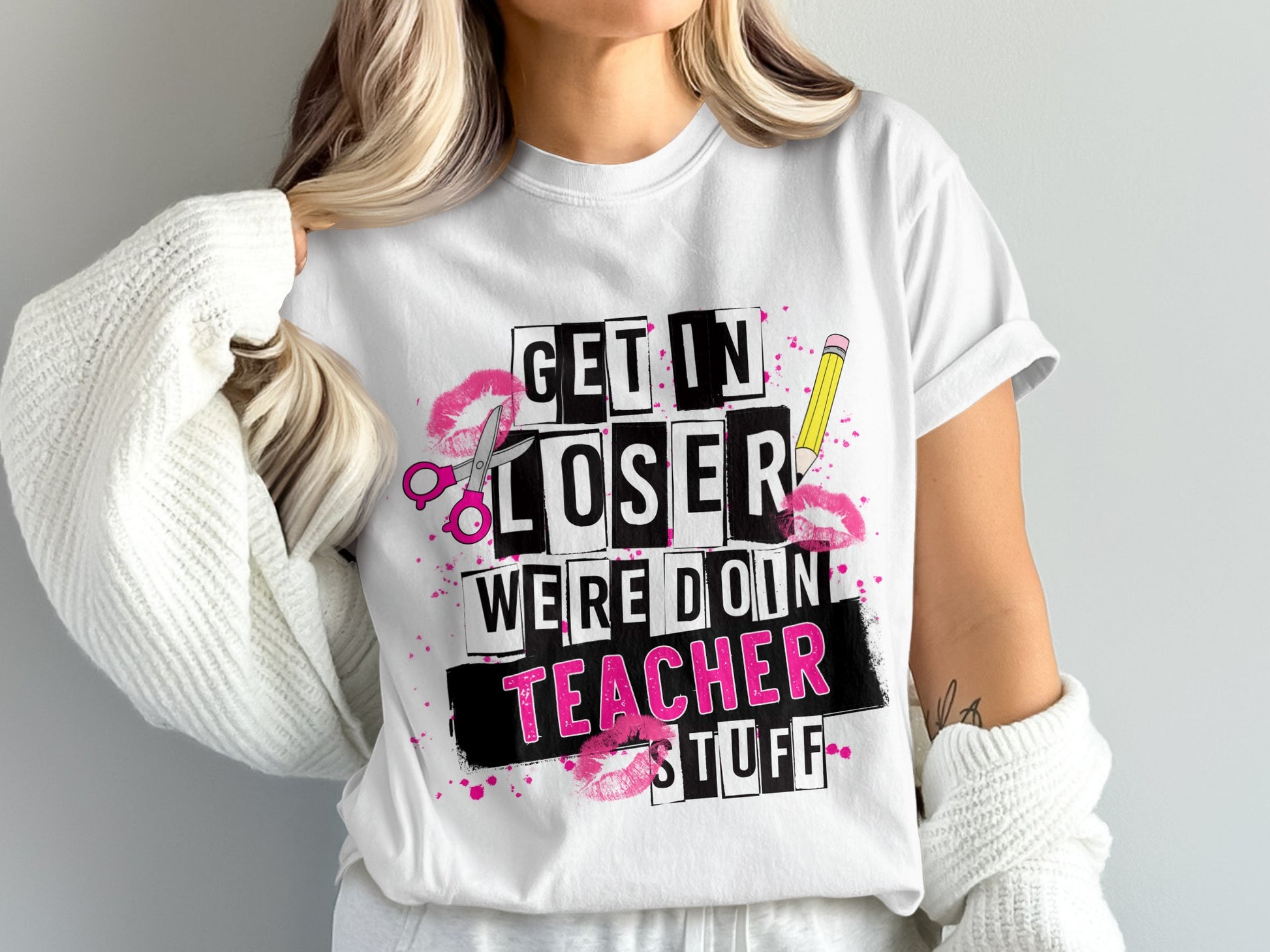 Get In Loser We're Doing Teacher Stuff Shirt