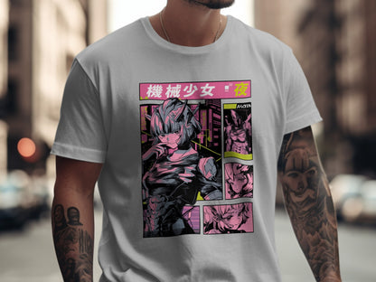 Graphic Anime Streetwear T-shirt for Manga Fans