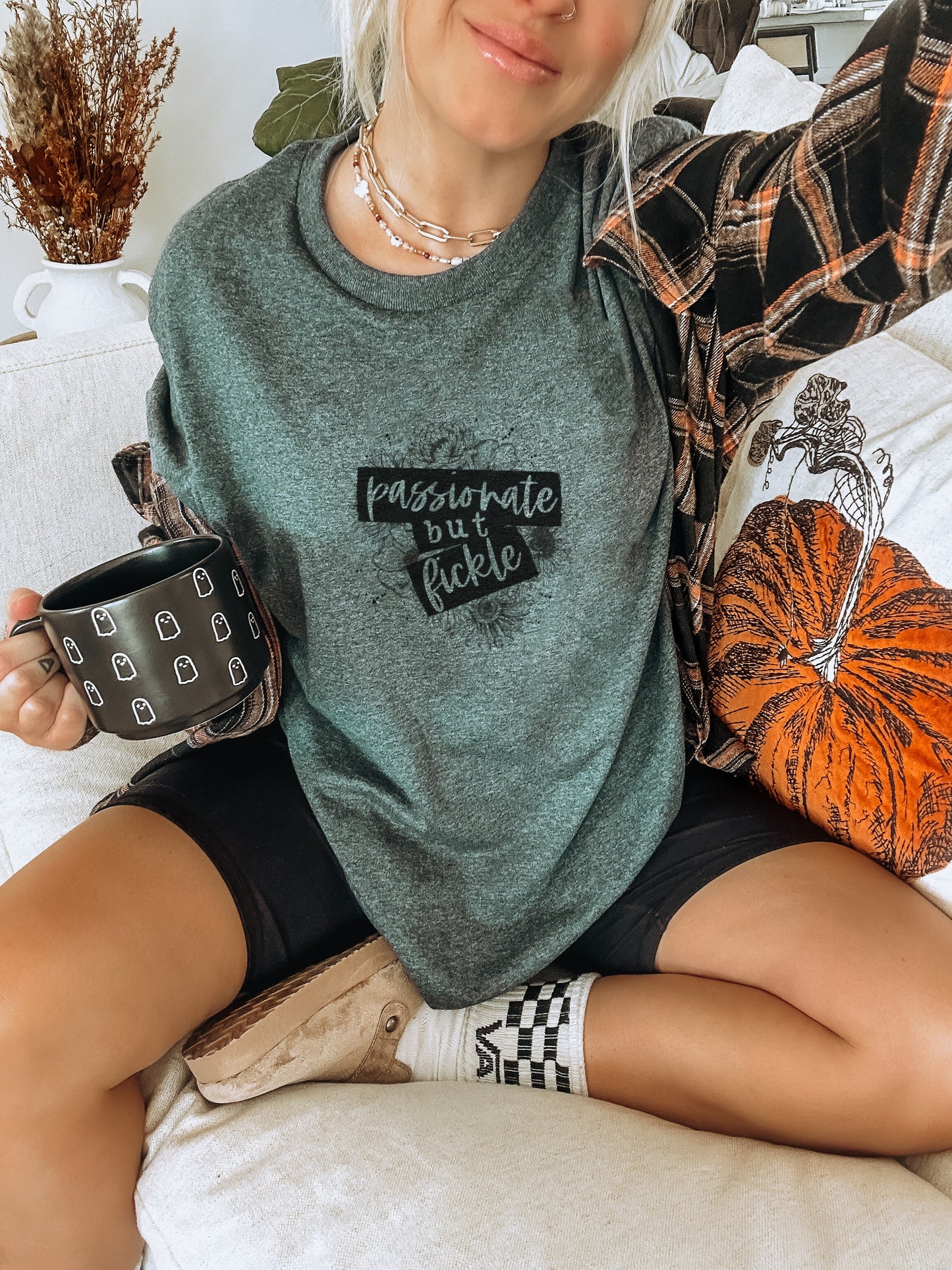 Passionate But Tired Graphic Tee Shirt Product