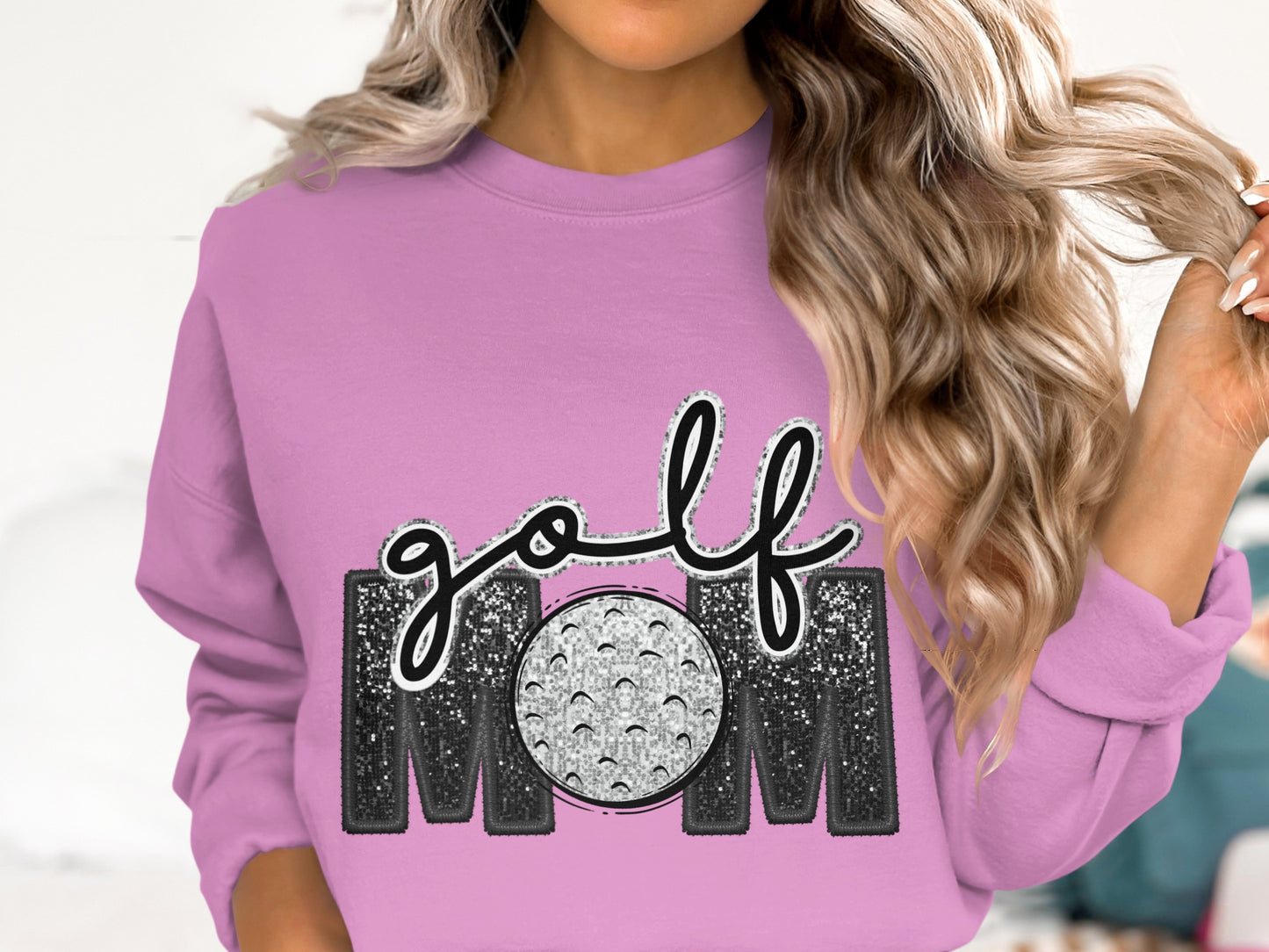 Golf Mom Sweatshirt Perfect for Proud Moms