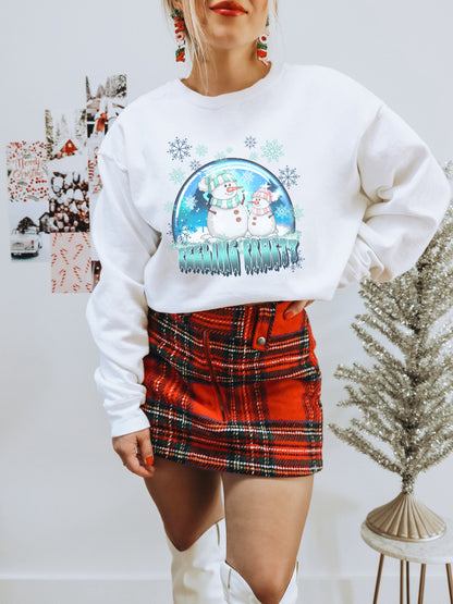 Frosty the Snowman Graphic Print Sweatshirt