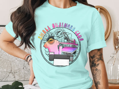 Small Business Club Graphic Tee for Entrepreneurs
