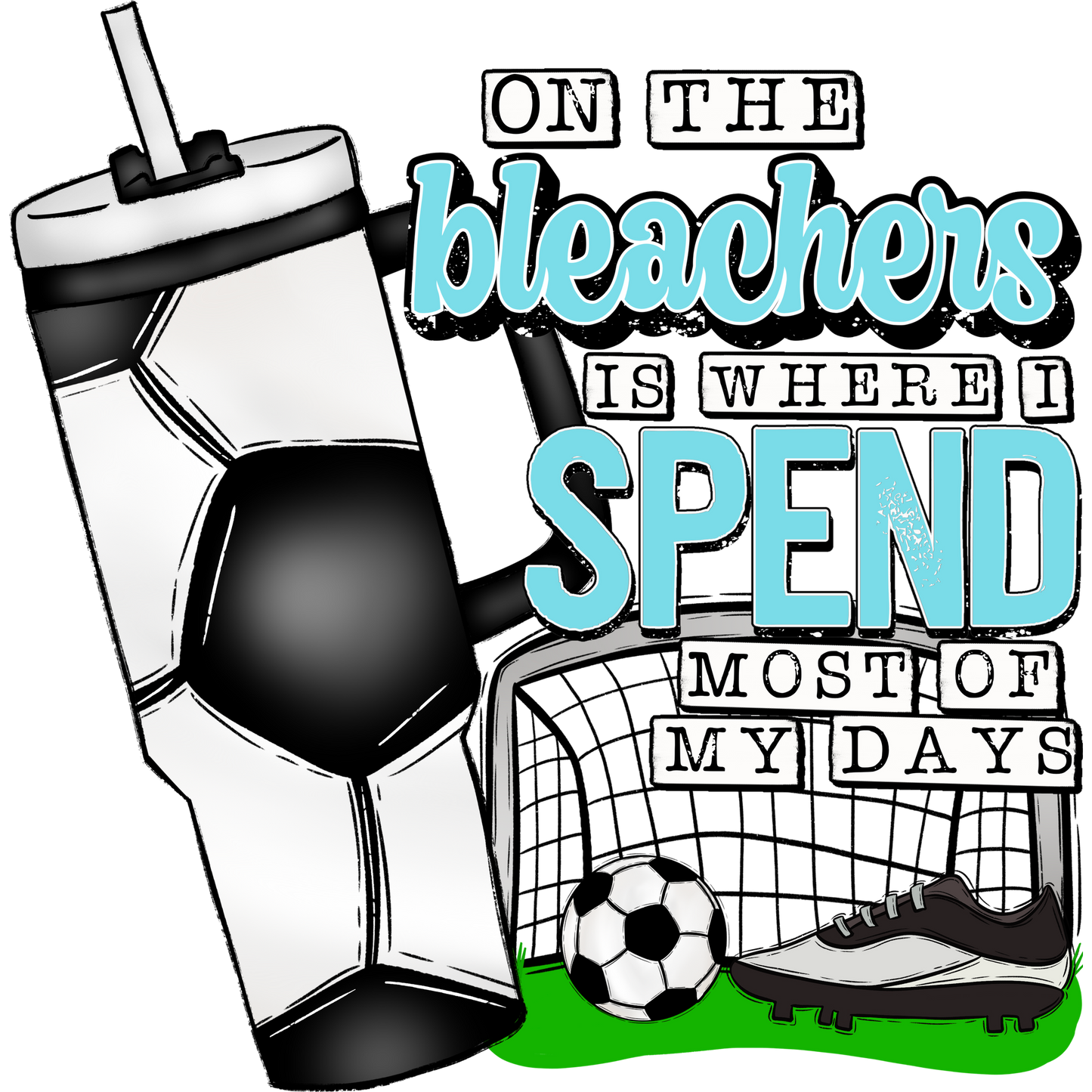 On the Bleachers Is Where I Spend Most of My Days