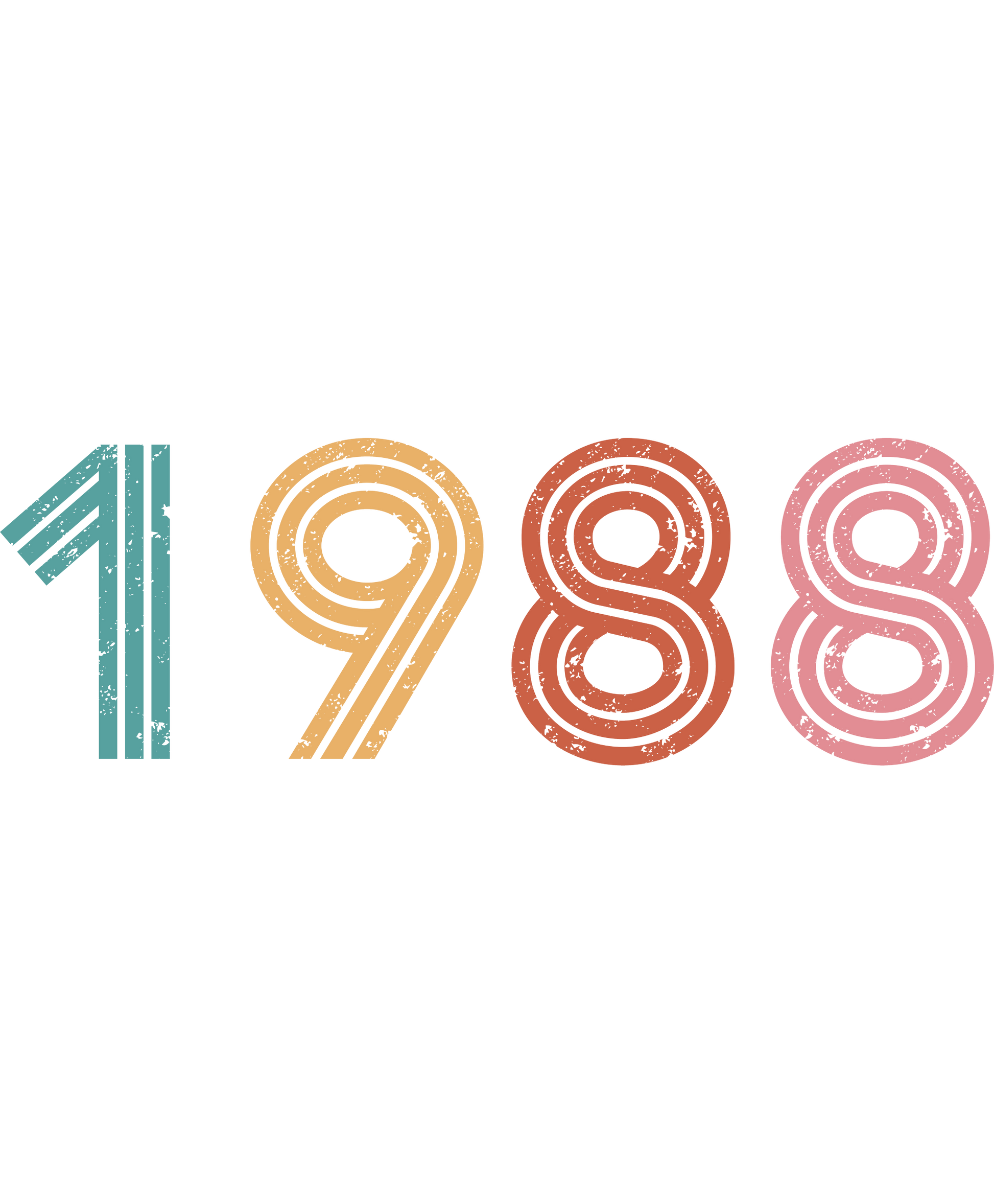 Vintage 1988 Year Design Retro Style Graphic product