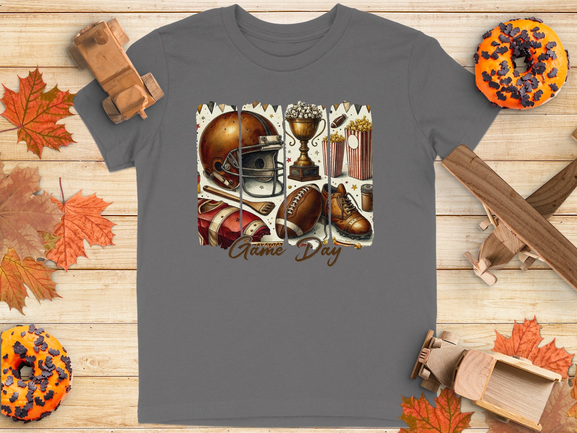 Game Day Football Helmet Trophy T-Shirt product