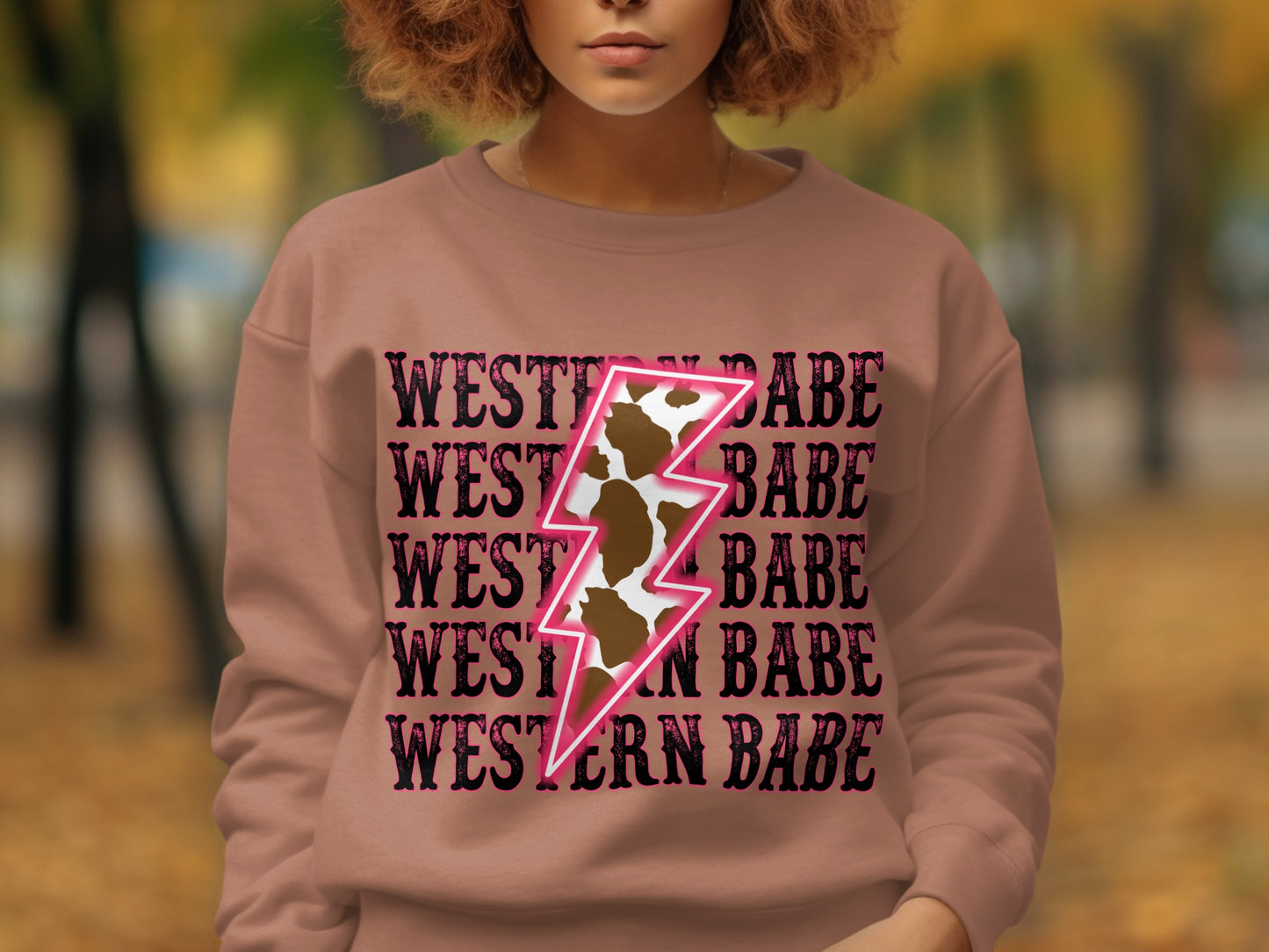 Western Babe Graphic Sweatshirt Product