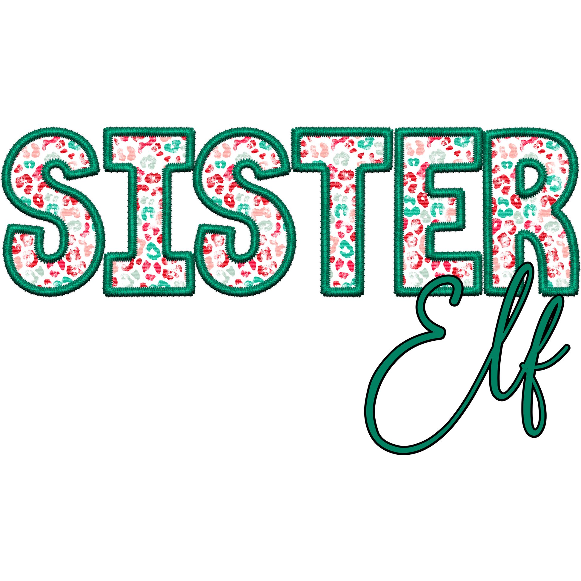 Christmas Sister Elf Holiday Season Gift