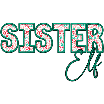 Christmas Sister Elf Holiday Season Gift