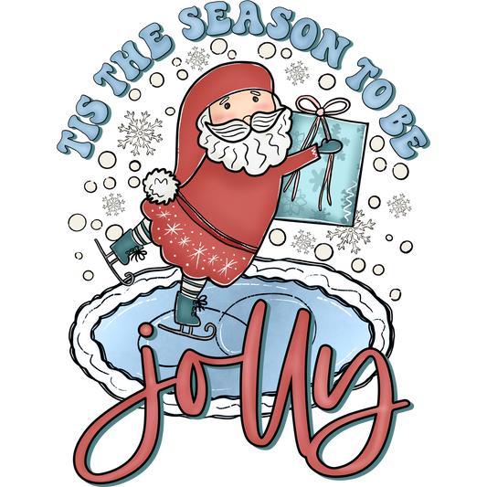 Tis the Season to Be Jolly Christmas Design