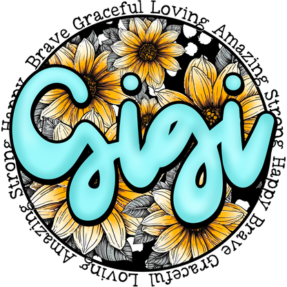 Bold and Colorful Floral Design Gigi Product