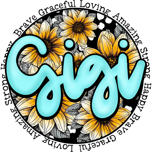 Bold and Colorful Floral Design Gigi Product