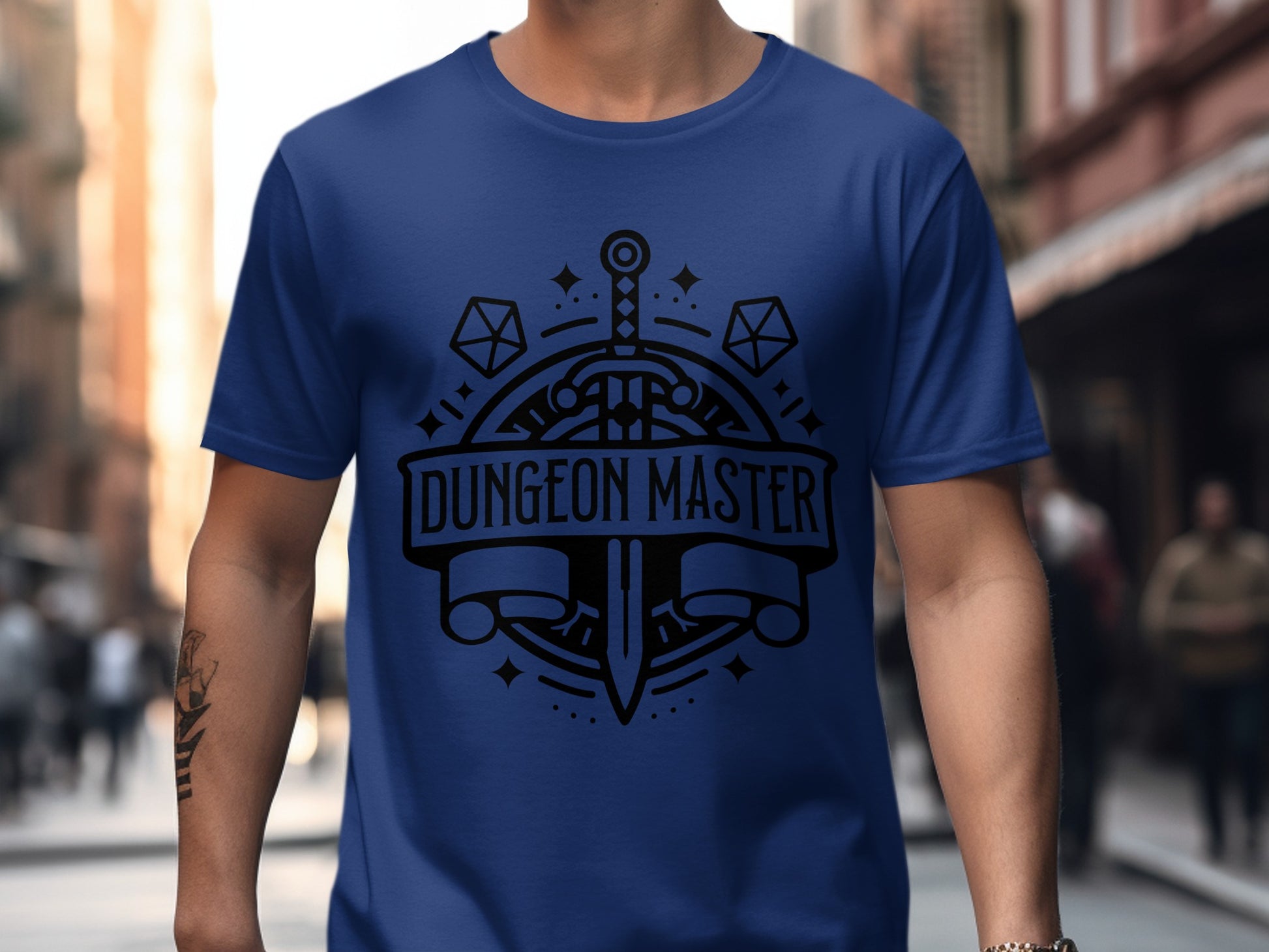 Dungeon Master Graphic Tee for RPG Enthusiasts