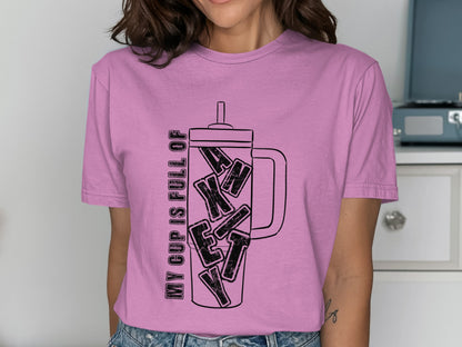 My Cup is Full of Anxiety Graphic Tee