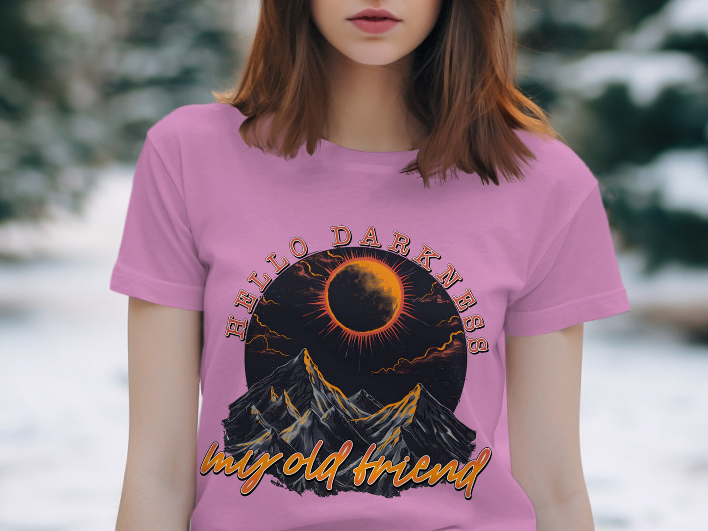 Hello Darkness My Old Friend Graphic T-Shirt