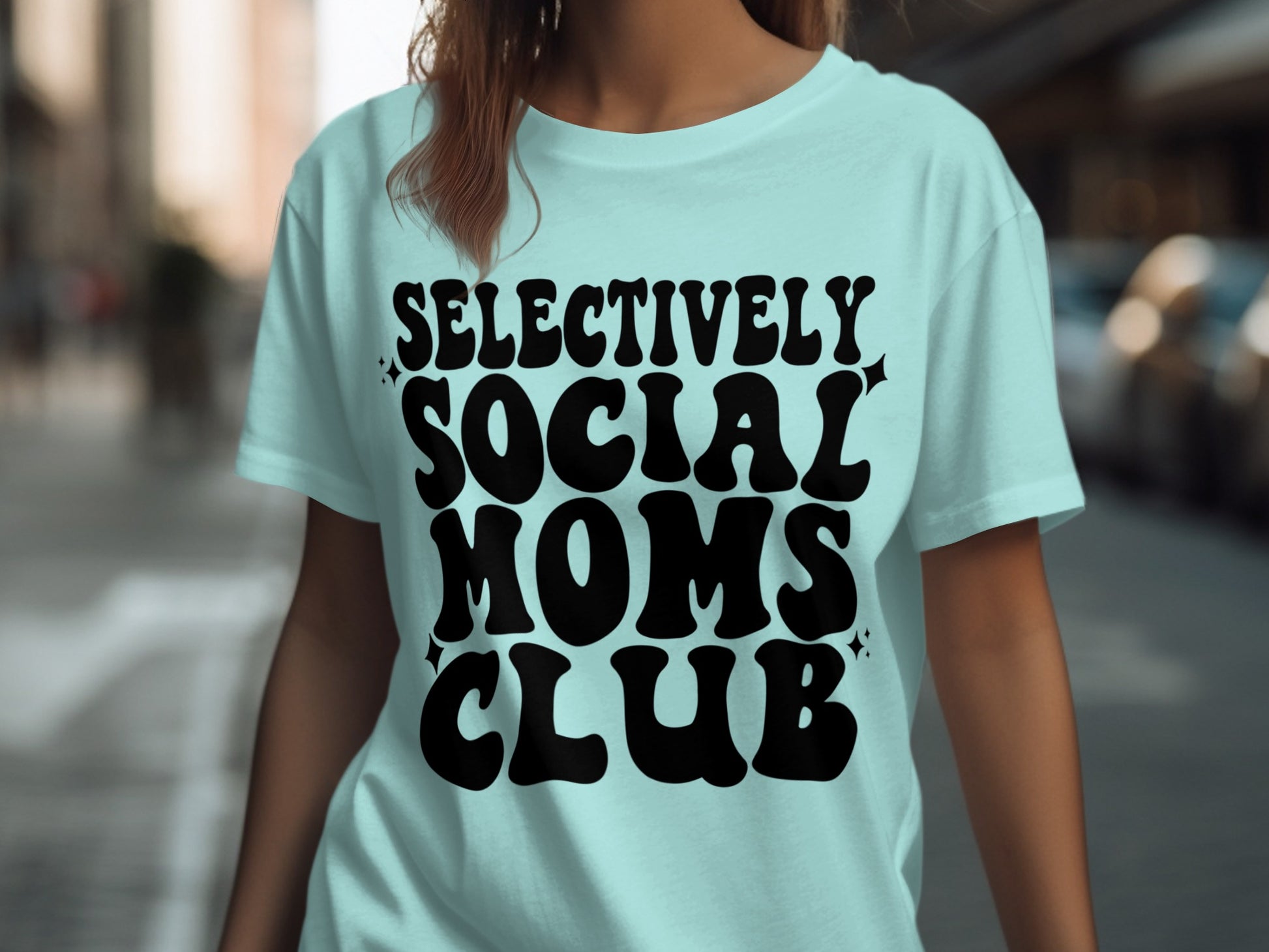 Selectively Social Moms Club Graphic Tee Product