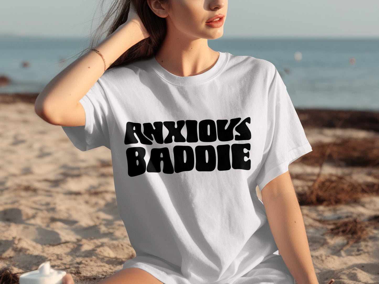 Anxious Baddie Stylish and Bold Statement T-shirt