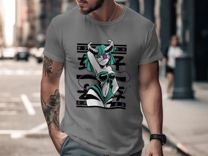 Anime Character Graphic Tee with Unique Artwork Product