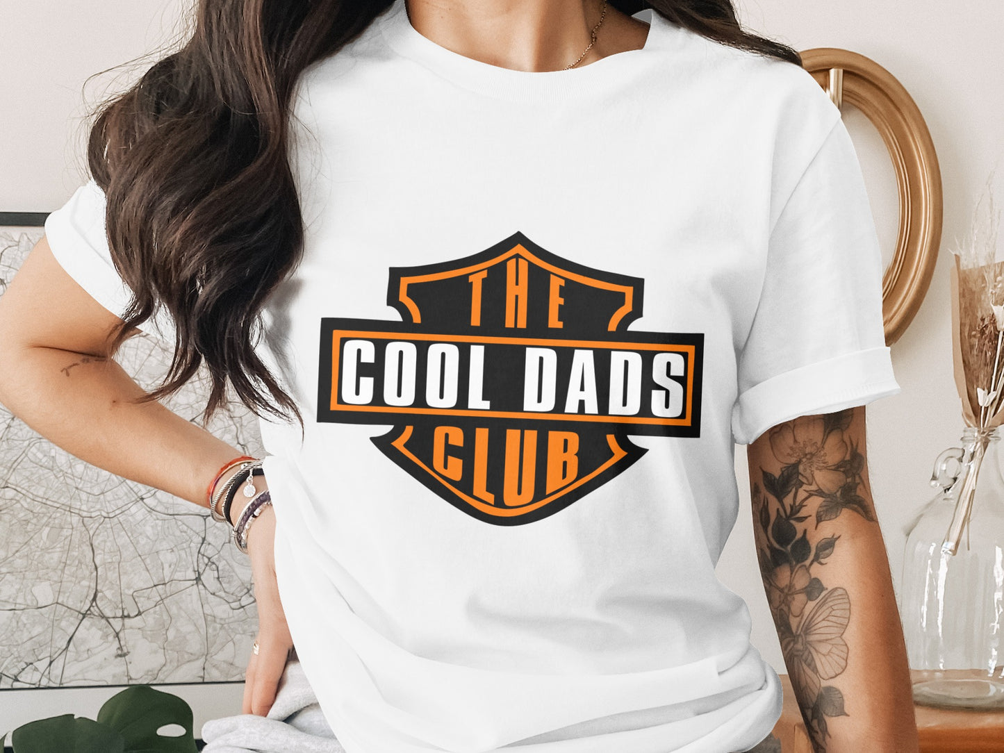 The Cool Dads Club Graphic Tee Fathers Day Gift
