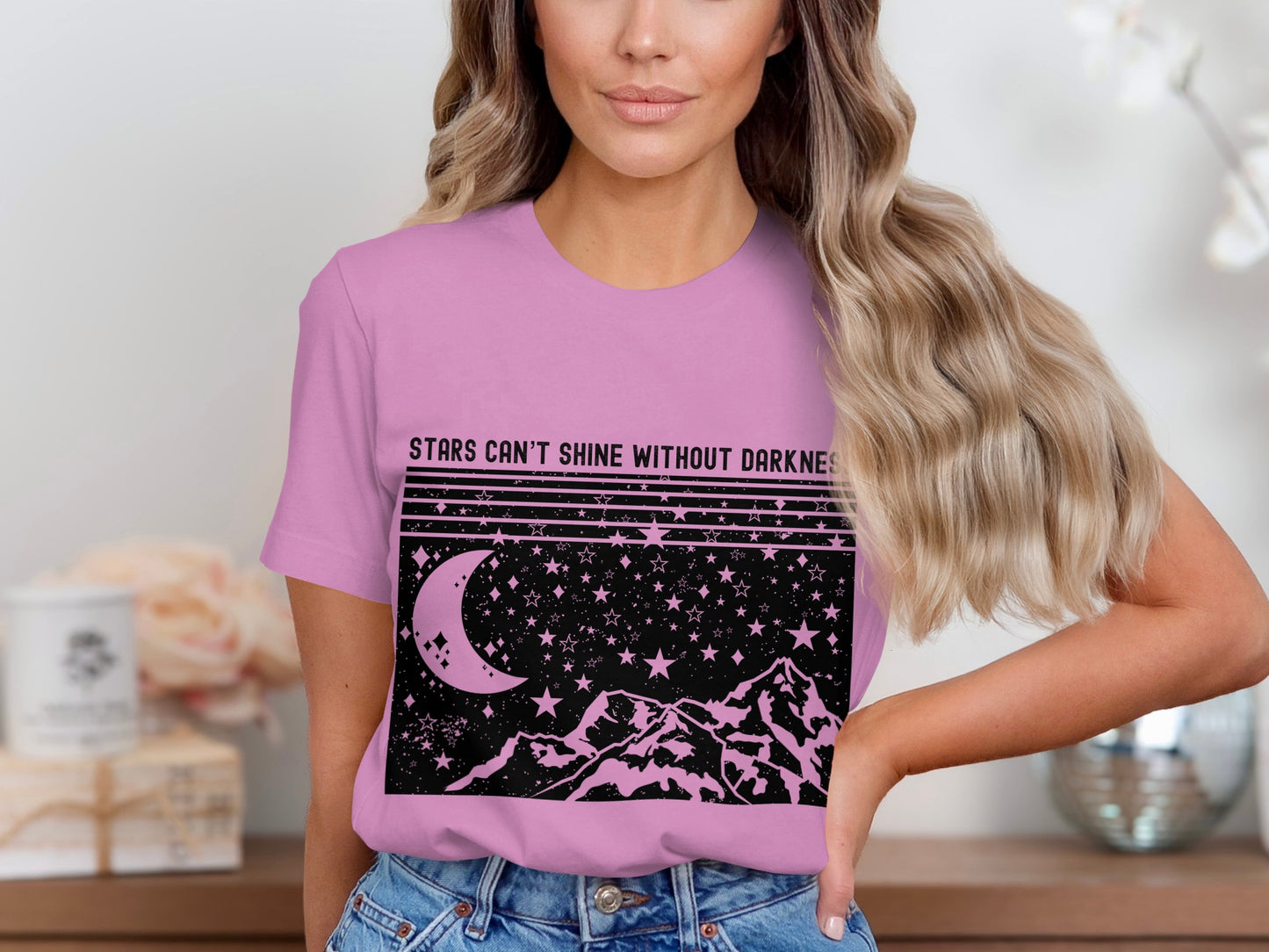 Stars Can't Shine Without Darkness Graphic Tee