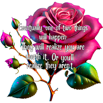 Eventually One Of Two Things Will Happen Poster