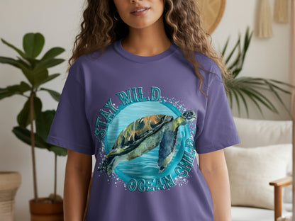 Stay Wild Ocean Child Graphic T-Shirt