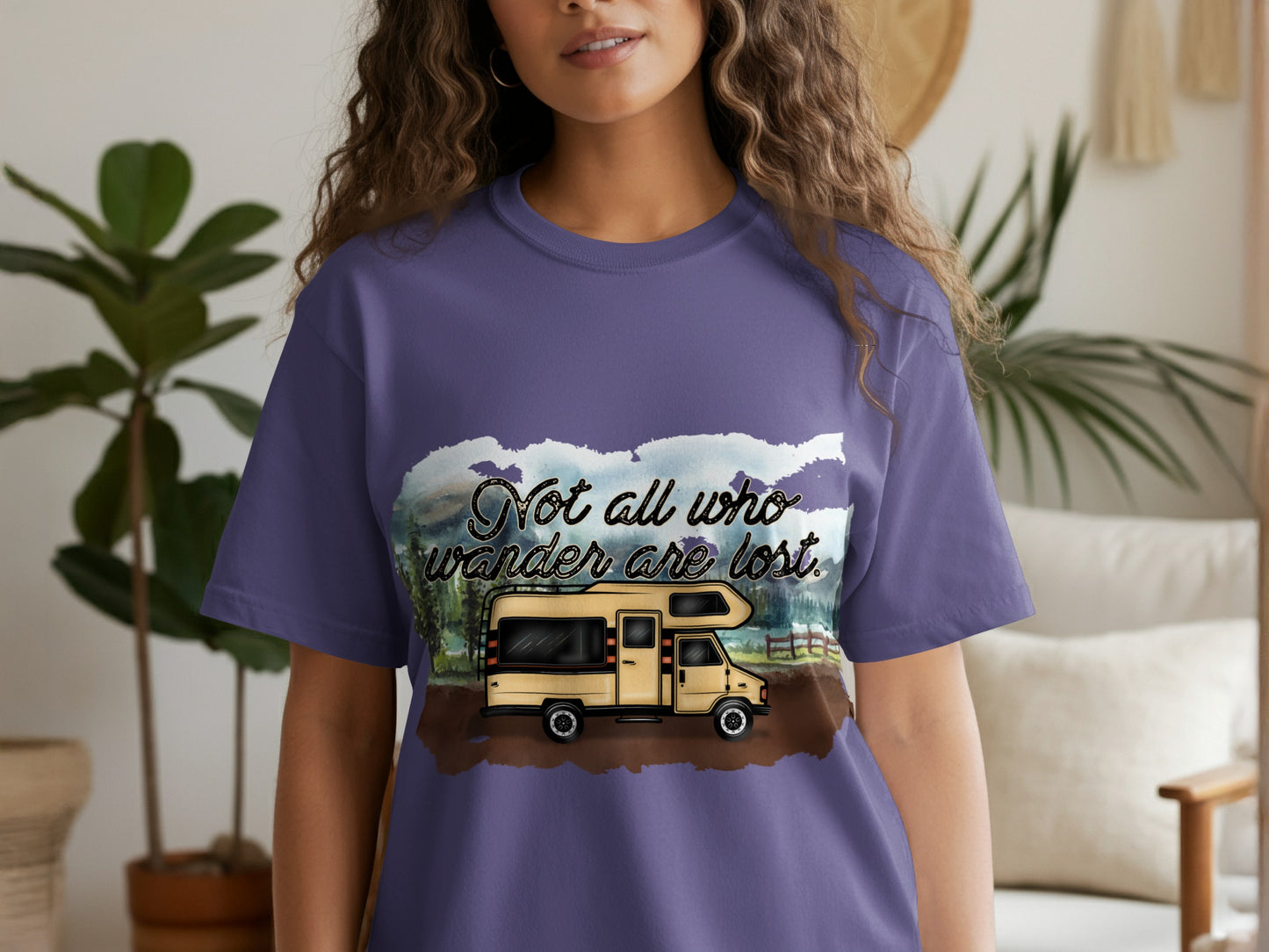 Not All Who Wander Are Lost Traveling T-Shirt