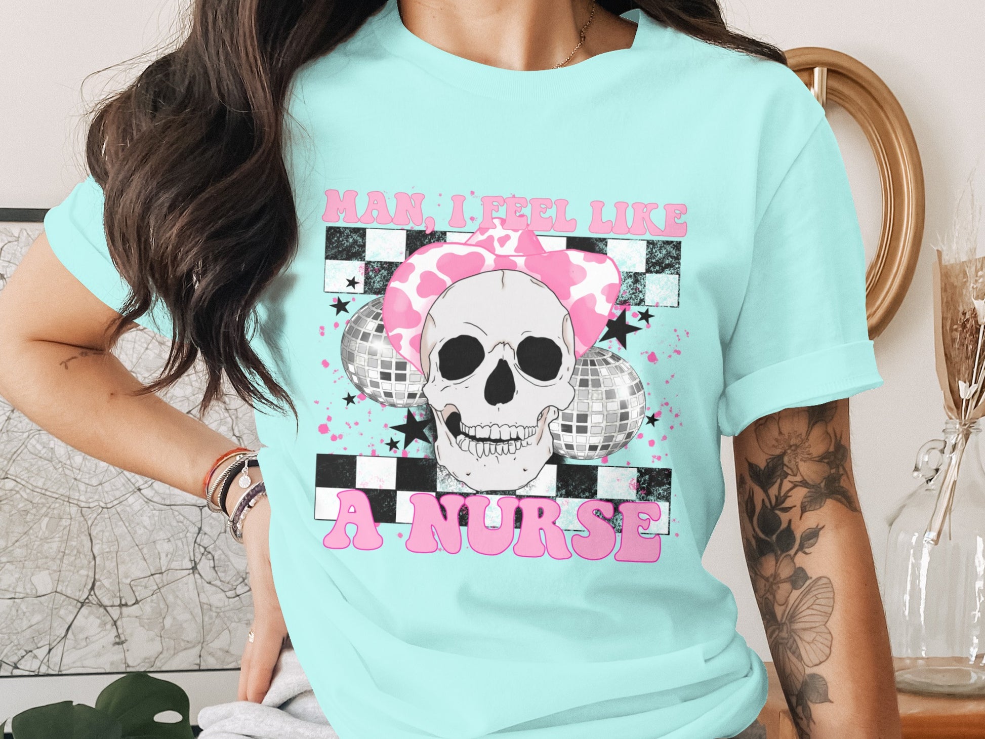 Man I Feel Like A Nurse Graphic Tee Product