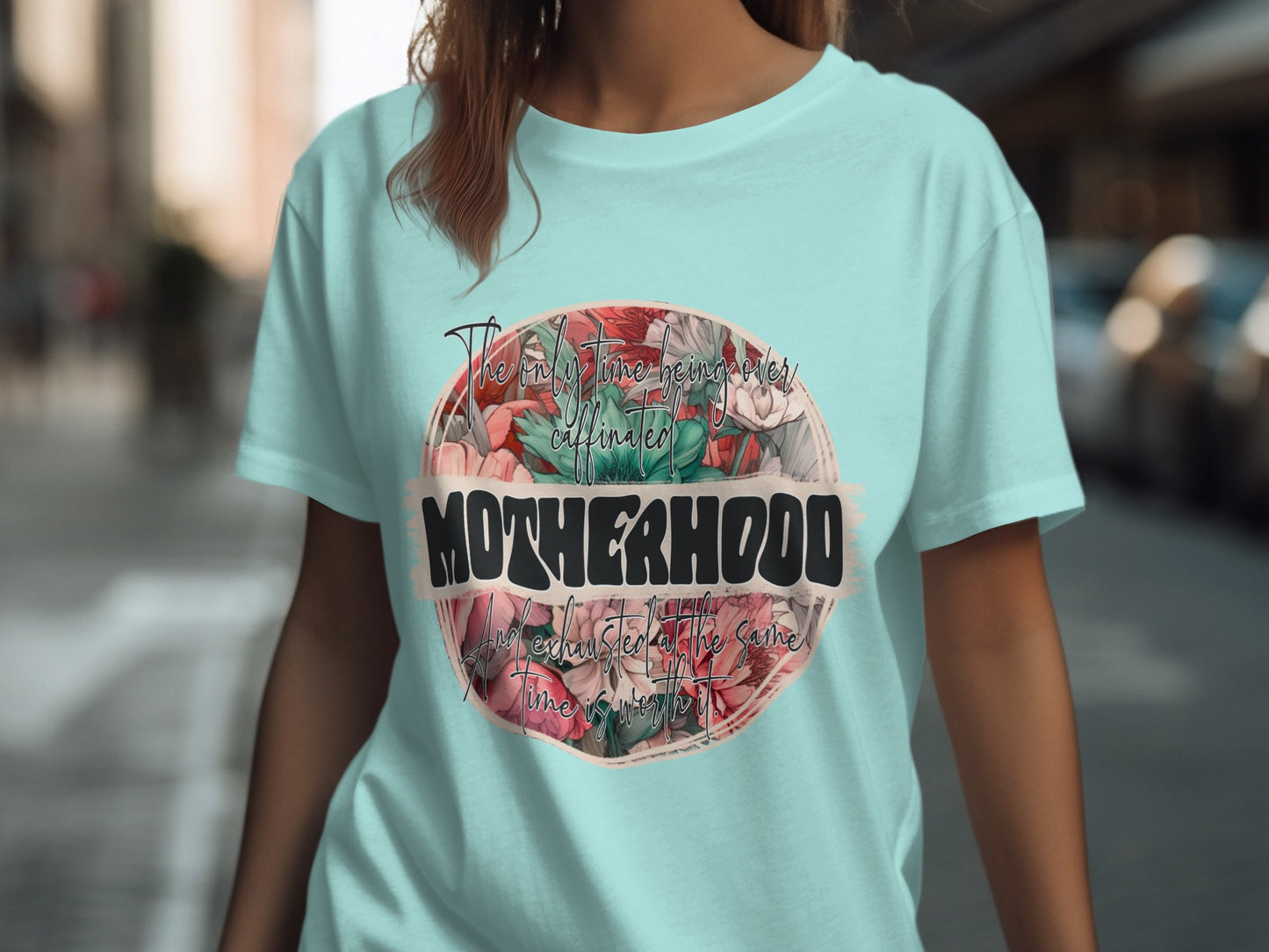 Embrace the Journey Motherhood Inspirational T-shirt