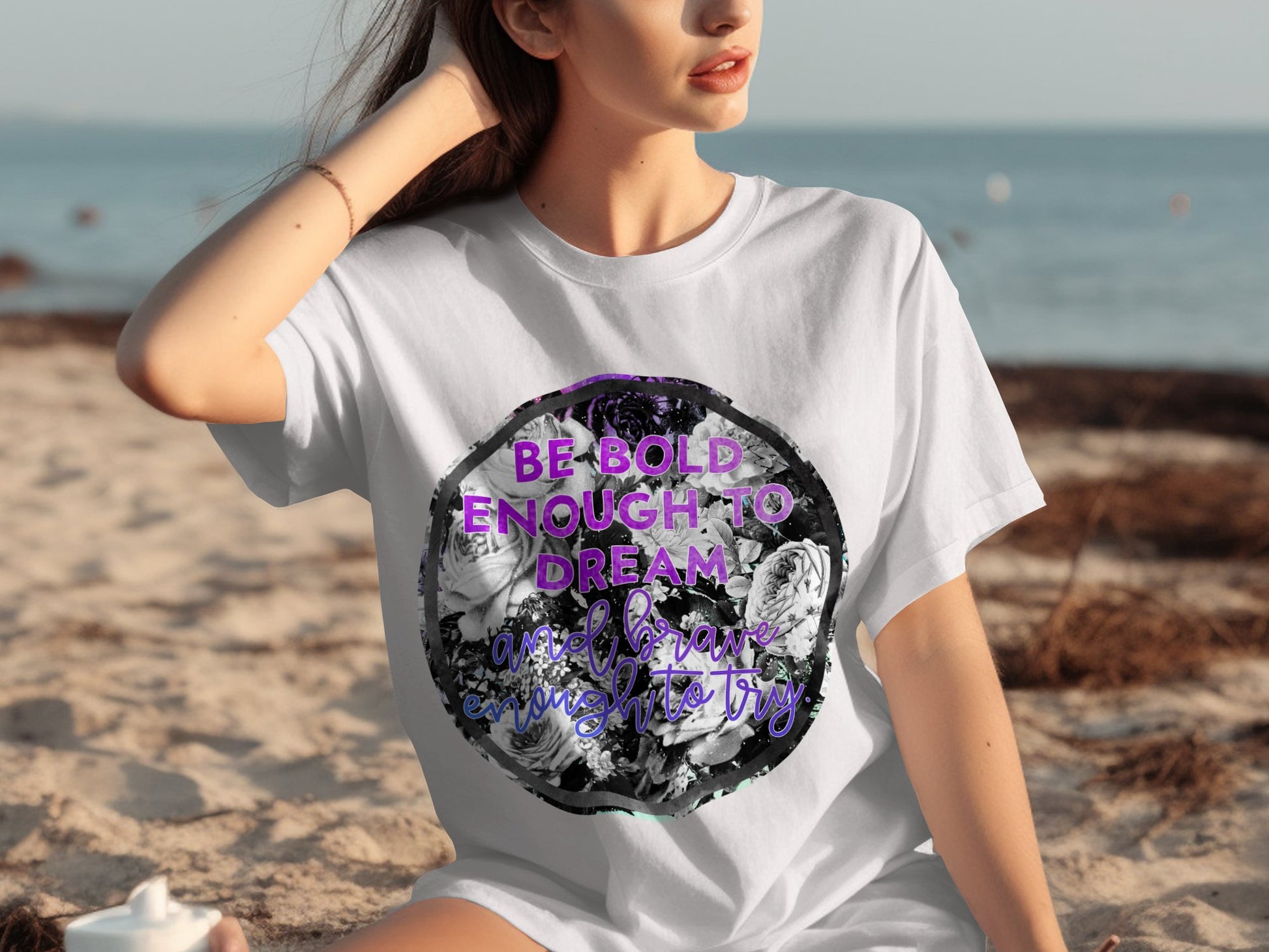 Be Bold Enough to Dream Motivational T-Shirt