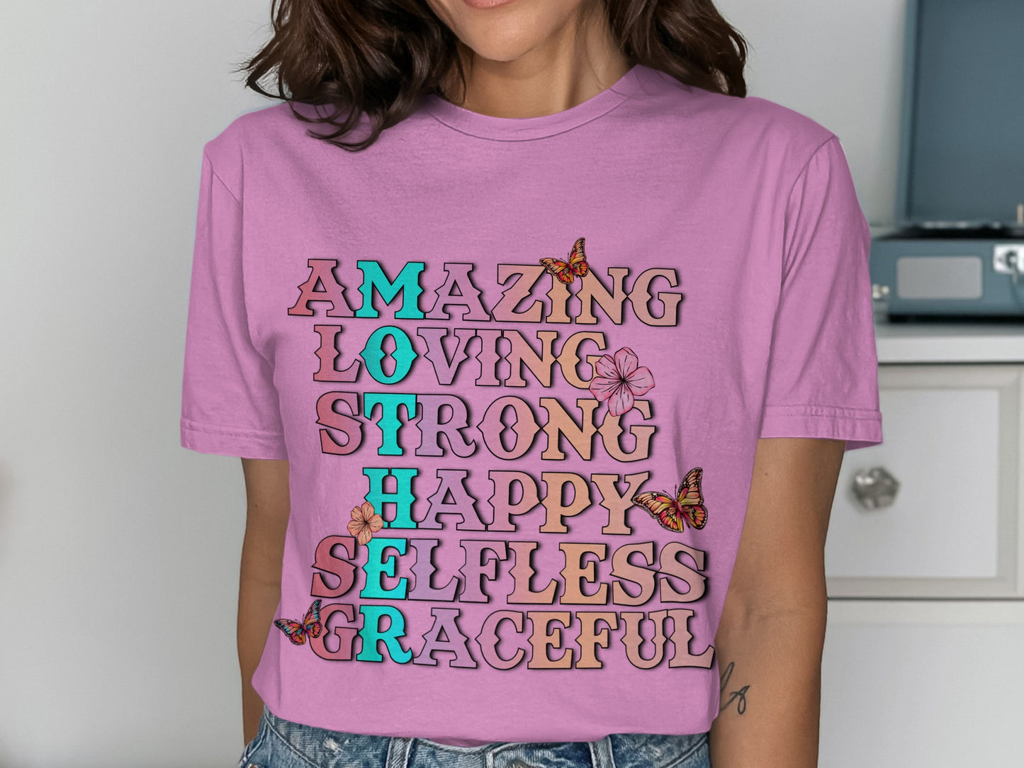 Amazing Loving Strong Happy Selfless Graceful T-Shirt