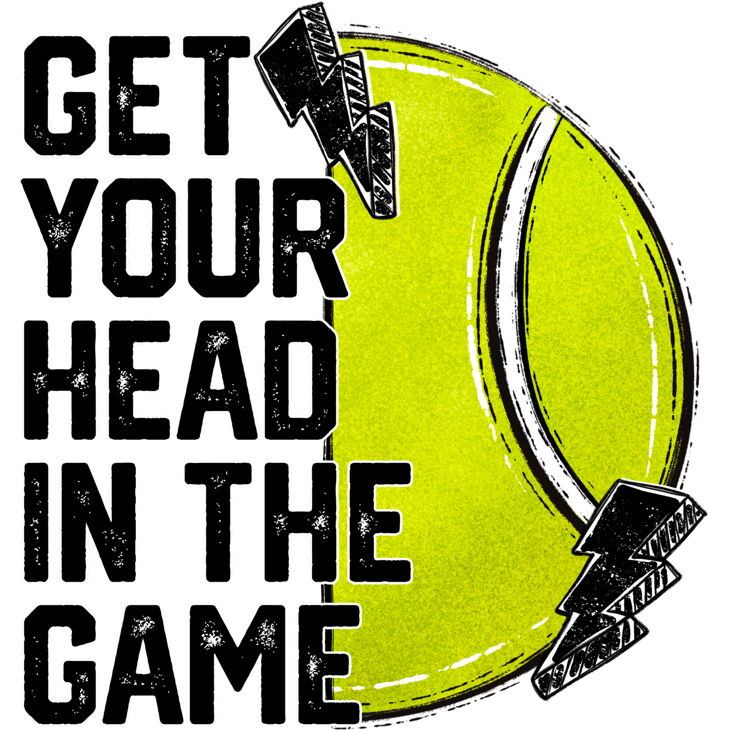 Get Your Head in the Game Motivational Poster