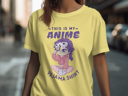 This Is My Anime Pajama Shirt Cute Relaxed Fit Apparel
