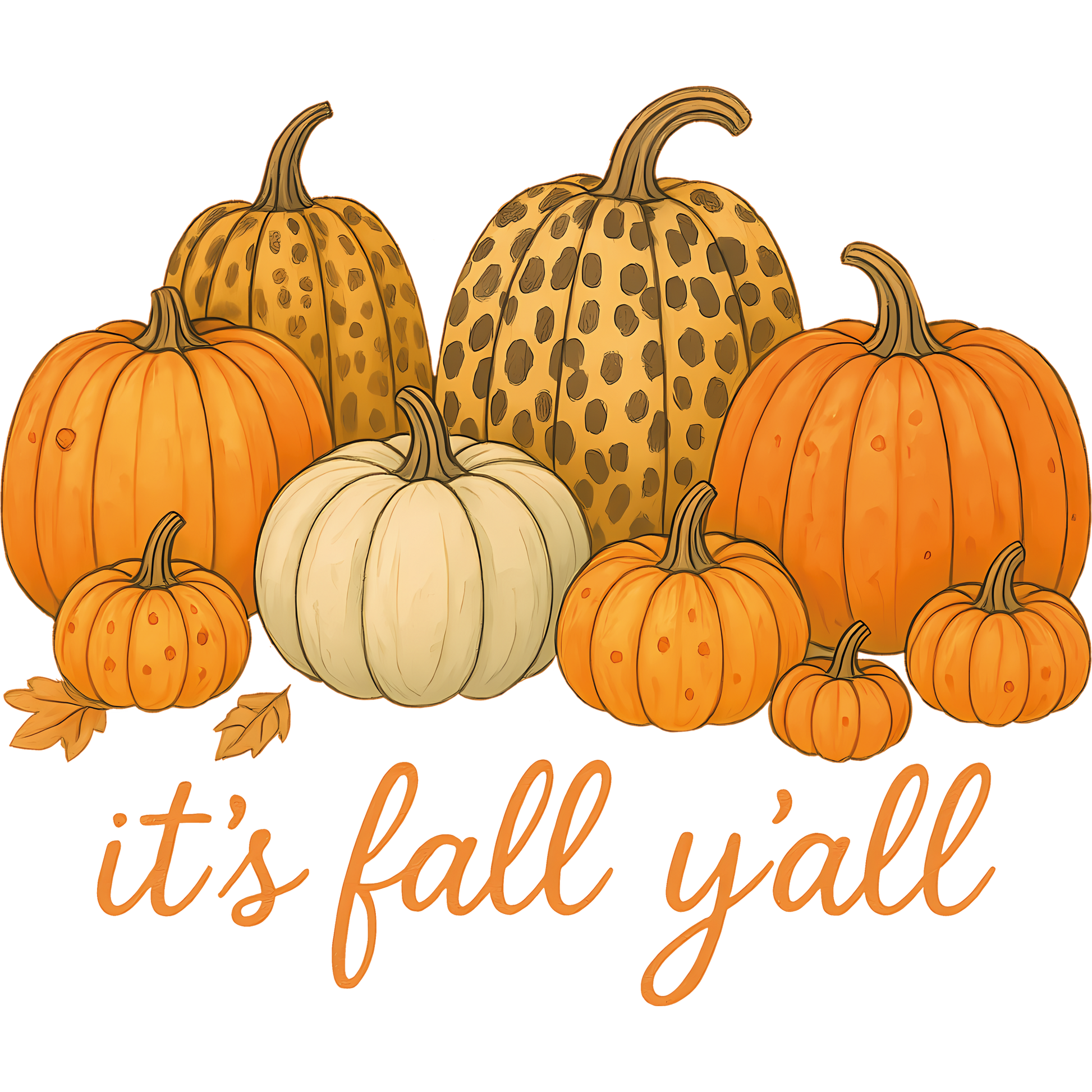 It's Fall Y'all Pumpkins Autumn Season product