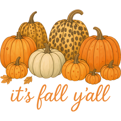 It's Fall Y'all Pumpkins Autumn Season product
