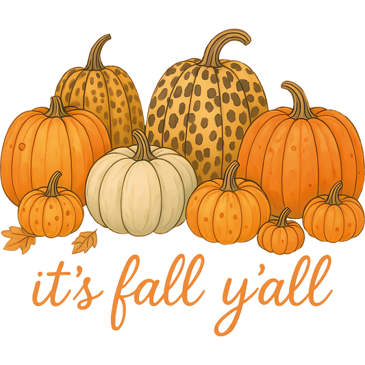 It's Fall Y'all Pumpkins Autumn Season product